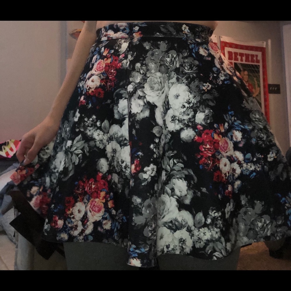 Floral skirt